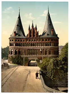 Lubeck Prints: Holstengate, Lubeck, Germany