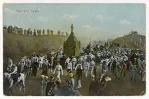 Blest Prints: Holy Carpet in Desert