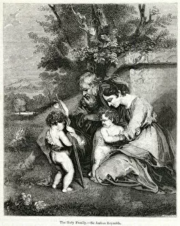 1788 Collection: The Holy Family, by Sir Joshua Reynolds
