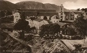 Kykkos Prints: The Holy Monastery of the Virgin of Kykkos, Cyprus