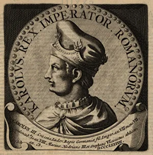 Images Dated 8th October 2019: Holy Roman Emperor Charles III