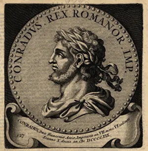 Images Dated 8th October 2019: Holy Roman Emperor Conrad I