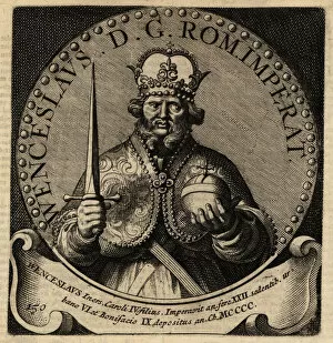 Wenceslaus Collection: Holy Roman Emperor Wenceslaus IV