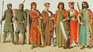 Nobles Prints: Holy Roman Empire, 1000-1100. From left to right