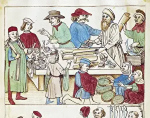 Holy Roman Empire. Sigismund I receiving
