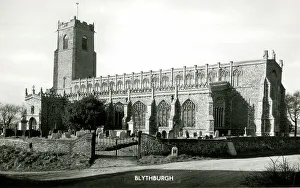 Churchyard Prints: Holy Trinity Church, Blythburgh, Suffolk