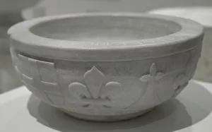 Baptism Prints: Holy water stoup. Attributed to Nicola Caccialepri
