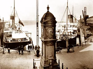 Holyhead Docks early 1900s