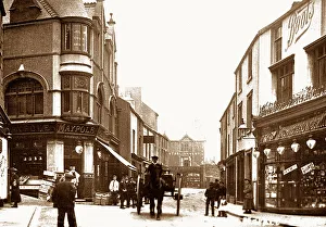 Holyhead Prints: Holyhead Market Street early 1900s