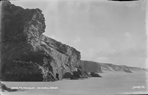 Newquay Prints: Holywell Beach, Near Newquay
