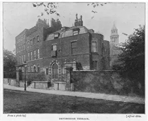 Home of Charles Dickens in Devonshire Terrace, London
