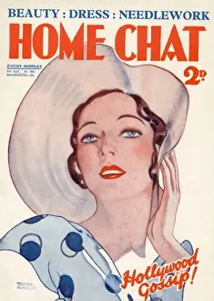Home Chat magazine cover by David Wright
