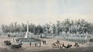 Erie Prints: Home of Dan Rice, Girard, Erie Co. Penn