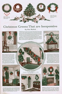 Greenery Gallery: Home decorating for Christmas with festive greenery