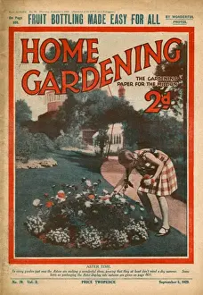 Plaits Prints: Home Gardening magazine, September 1929