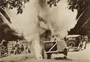 Explosions Prints: Home Guard demonstration