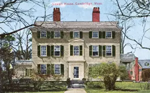 Home of James Russell Lowell, Cambridge, Massachusetts, USA