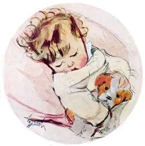 Clutching Prints: Not At Home by Muriel Dawson