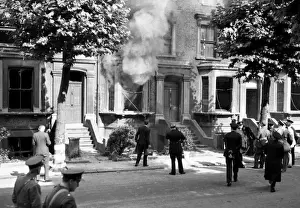 Ammunition Prints: Home Office Incendiary Bomb Test, WW2