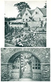 Baillie Prints: Home Orchard, Sidmouth, Devon