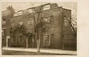 Home of poet Leigh Hunt, Chelsea, London, England