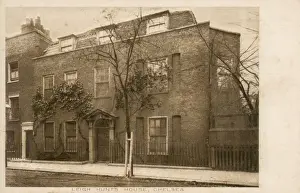 Critic Prints: Home of poet Leigh Hunt, Chelsea, London, England