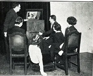 Baird Prints: Home receiver for television, giving a black and white picture 12 inches by 9 inches