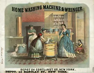 Home washing machine & wringer