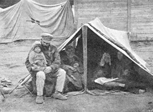 Makeshift Prints: Homeless Volga Family 1