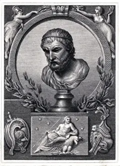 Homer Prints: Homer / Bust / Burney