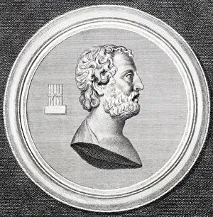 Basire Prints: Homer / Profile / Basire
