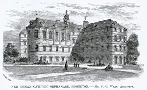 Wray Prints: Homerton Roman Catholic Orphanage Design