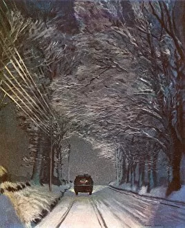 Images Dated 1st February 2016: Homewards - for Christmas by Charles Pears