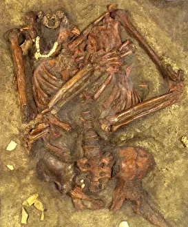 Homo neanderthalensis (Kebarah) burial site