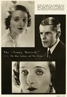 Rosamund Prints: Hon. Anthony and Mrs Vivian by Madame Yevonde
