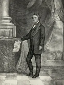 Hon. Charles Sumner. The great senator and statesman. The ch