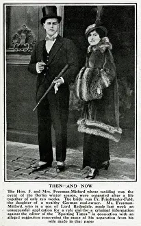 Bertram Prints: The Hon J and Mrs Freeman-Mitford