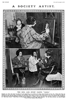 Painters Gallery: The Hon. Lois Sturt paints Dacia