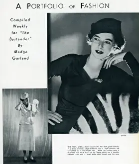 Chine Prints: Hon. Sheila Berry by Madame Yevonde