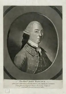 Hancock Prints: The honble. John Hancock of Boston in New-England, president