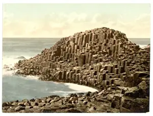 Cause Way Prints: The Honeycombs, Giants Causeway. County Antrim, Ireland