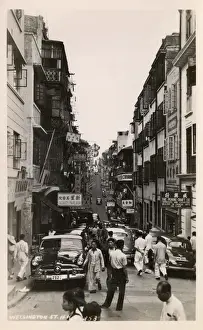 Hong Kong, China - Wellington Street