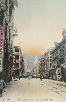 Hong Kong - Des Voeux Road
