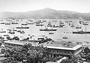Hong Kong Harbour Victorian period