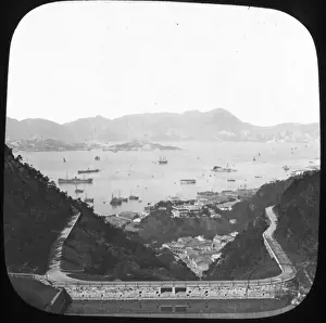 Looking Prints: Hong Kong - Looking down hill
