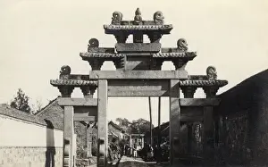 Paifang Prints: Hong Kong - Traditional Archway
