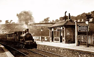 Honley Railway Station early 1900s