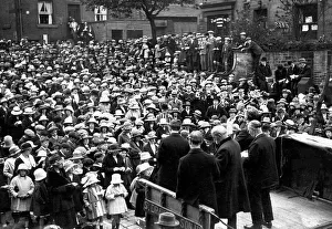 Honley Whit Monday in 1923