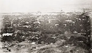 Honolulu from the Punch Bowl, Hawaii