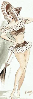 Murray's Cabaret Club Collection: Honor - Murrays Cabaret Club costume design